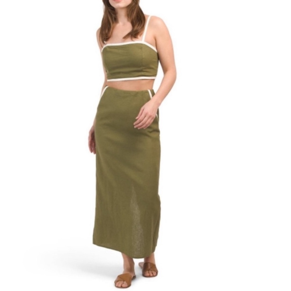 House of Harlow 1960 linen set